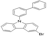 9-(1,1'-biphenyl-3-yl)-3-bromo-9H-carbazole CAS: 1428551-28-3